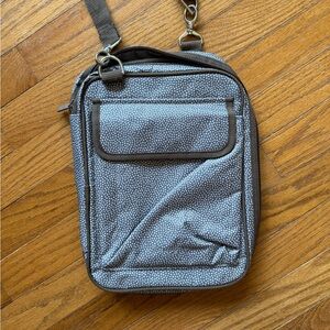 Thirty-One Gray Crossbody Bag with Minimalist Design new